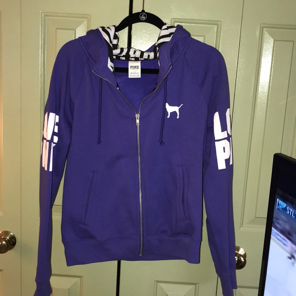 Victoria Secret Pink Zip Up Hoodie